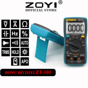 Đồng hồ vạn năng ZOYI 101 - ZOYI ZT101 – Đồng Hồ Vạn Năng 6000 counts True RMS