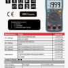 Đồng hồ vạn năng ZOYI 98 - ZOYI ZT98 – Đồng Hồ Vạn Năng 1999 counts True RMS,