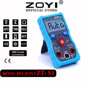 Đồng hồ vạn năng ZOYI S1 - ZOYI ZT-S1+ – Đồng Hồ Vạn Năng 4000 counts True RM