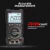 ZOYI ZT-225 – Đồng Hồ Vạn Năng 25000 counts True RMS, đo nhiệt độ, NCV, bảo hành chính hãng