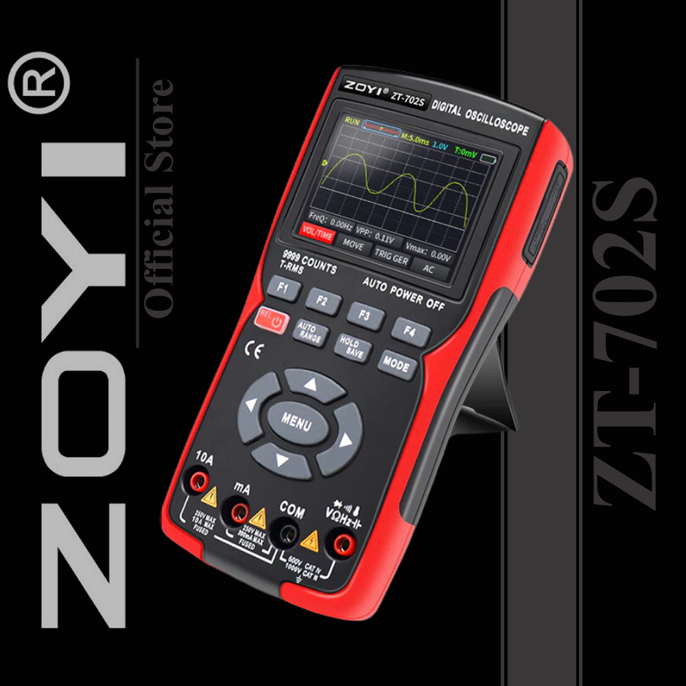 ZOYI Review ZOYI ZT-701 – Máy Hiện Sóng 25MHz 2 Kênh + - Ảnh sản phẩm chính hãng