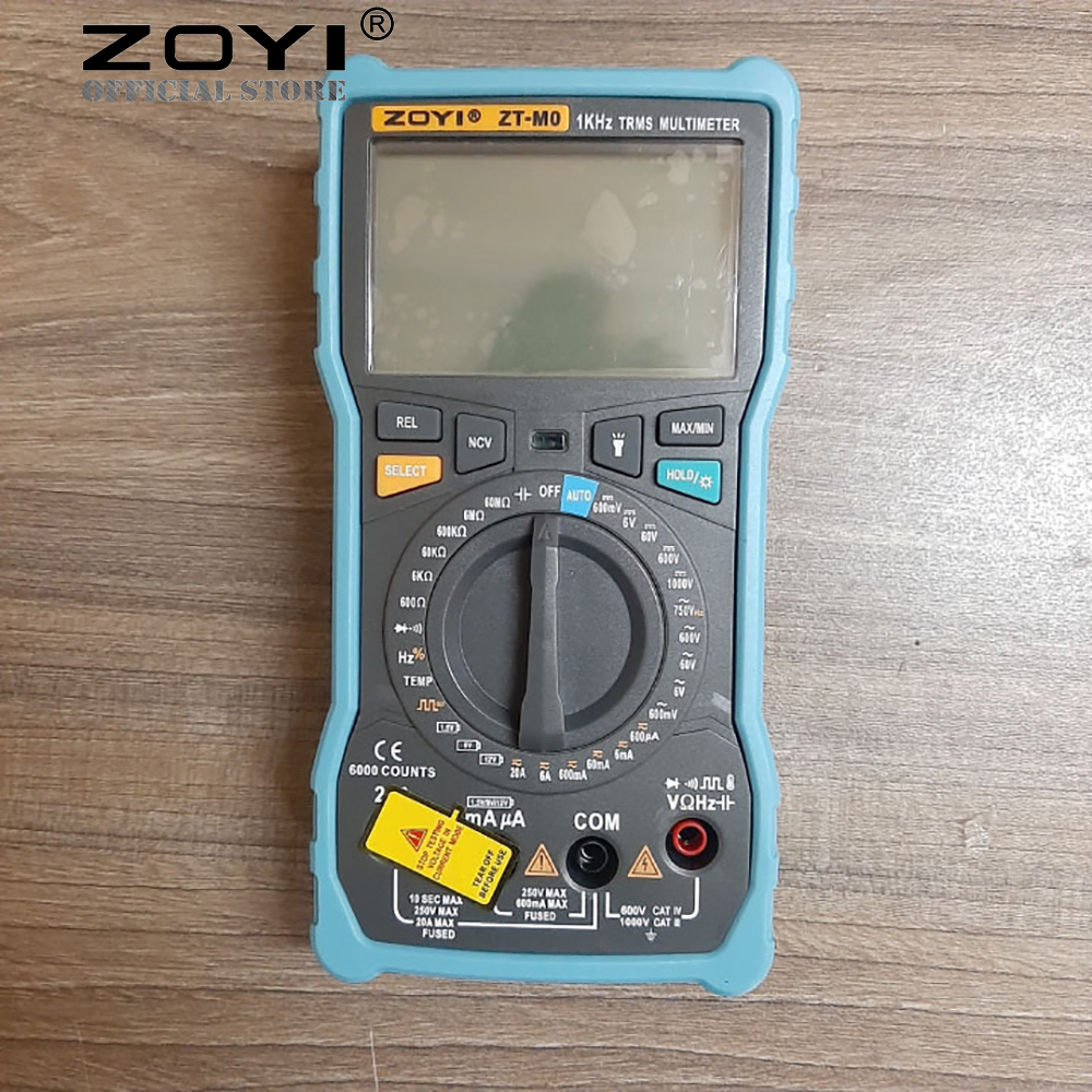 ZOYI Review ZOYI ZT-M0 - Dong Ho Kep 6000 Counts CAT IV - Ảnh sản phẩm chính hãng