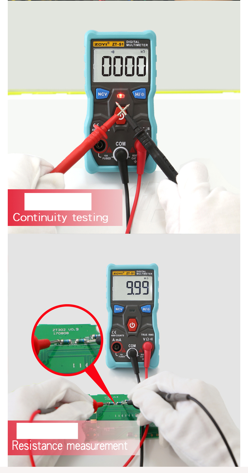 ZOYI Review Zoyi ZT-703S: Đồng Hồ Vạn Năng 3 Pha Cho Th - Ảnh sản phẩm chính hãng