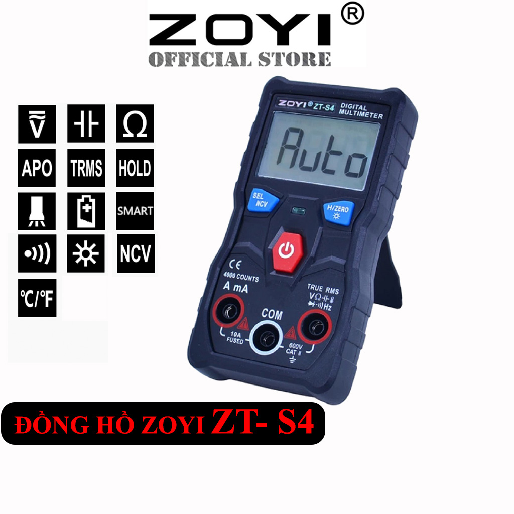 ZOYI Kinh Nghiệm Lựa Chọn Đồng Hồ Vạn Năng Cho Từng Ngà - Ảnh sản phẩm chính hãng