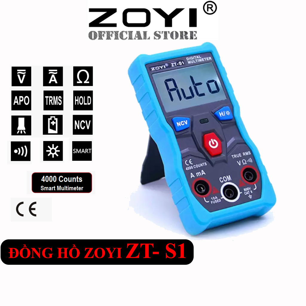 Đồng hồ kẹp Bluetooth ZOYI ZT-5BQ