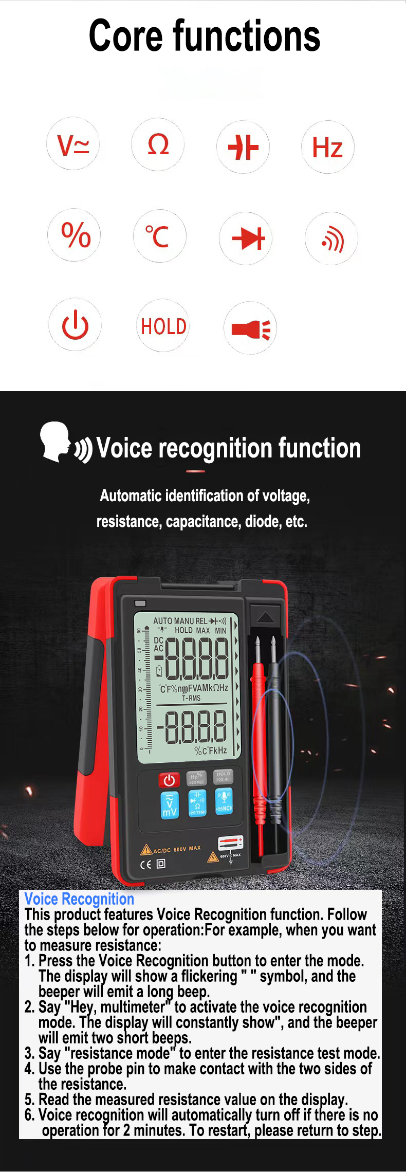zt-922se-1779244555487587 ZOYI ZT-922SE đồng hồ vạn năng 6000 counts chính hãng