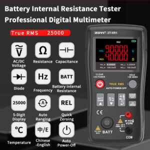 ZOYI ZT-XR1 máy đo điện trở pin kiêm vạn năng chính hãng - Ảnh 10